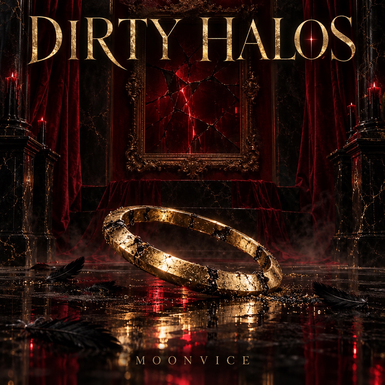 Capa de DIRTY HALOS