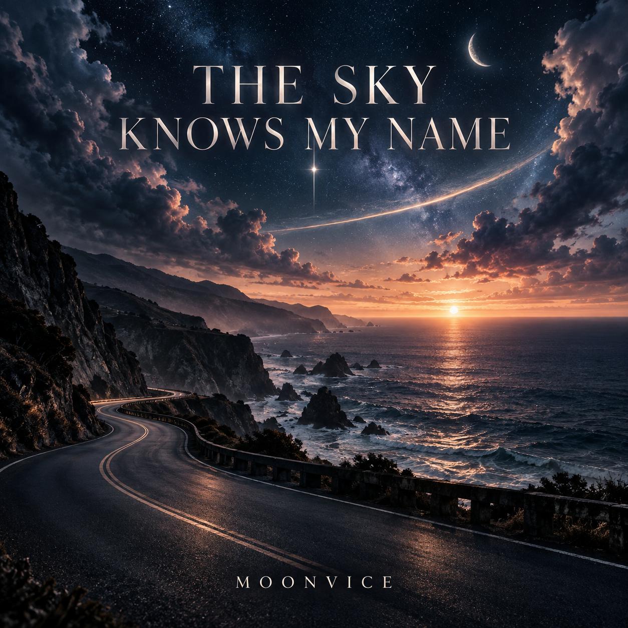 Capa oficial de THE SKY KNOWS MY NAME