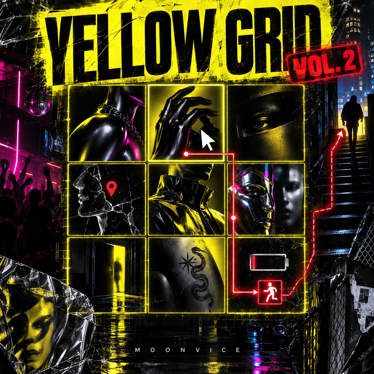 Capa oficial de YELLOW GRID VOL. 2
